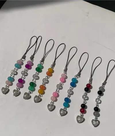 Heart Drop Phone Charms